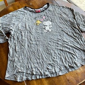 Peanuts Snoopy 3/4 sleeve top. Woman Size 2X